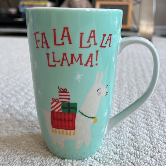 Festive Latte mug - microwave and dishwasher safe - Picture 3 of 6